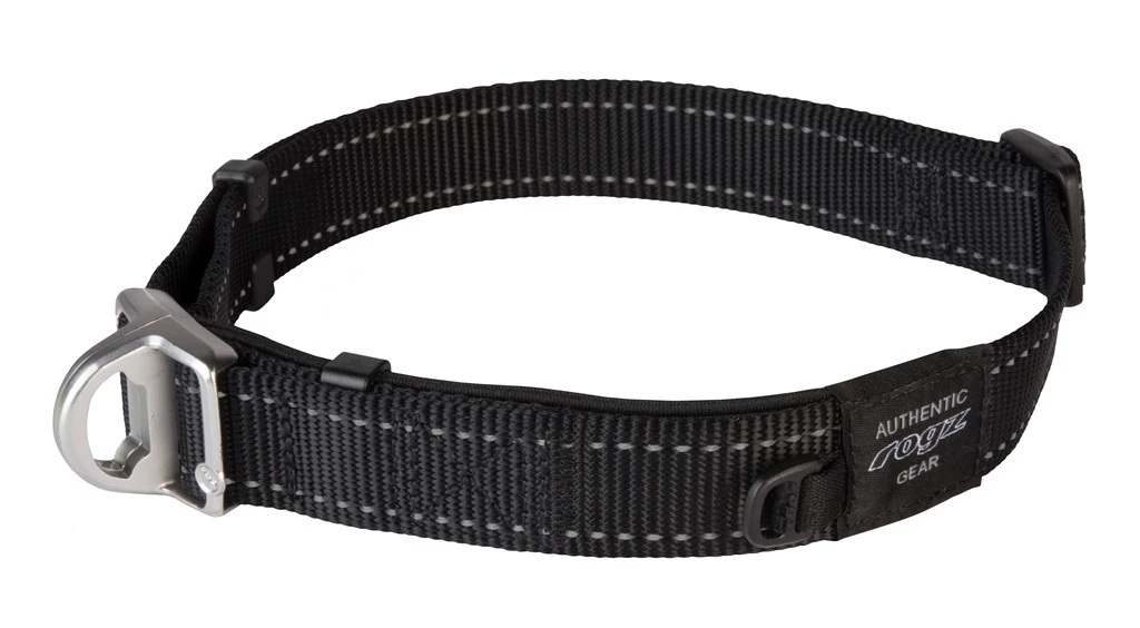 Rogz Beltz Utility Halsband Safety Black 5 Rogz Beltz Utility Halsband Safety Black - Afbeelding 3