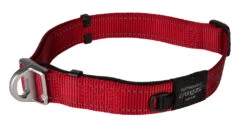 Rogz Beltz Utility Halsband Safety Red -Boon Verkoopwinkel RHBS25CDET0