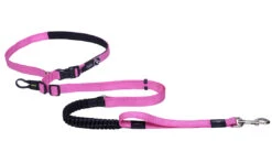 Rogz Utility Hondenlijn Handsfree Pink -Boon Verkoopwinkel RHLF05K Utility Handsfree Lead XL Pink DET1